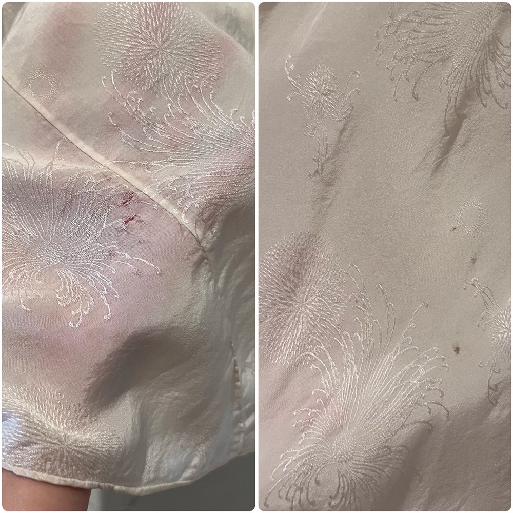 Antique C1900s ‘City of Paris’ San Francisco L’Elegance Silk night slip gown - Picture 11 of 16